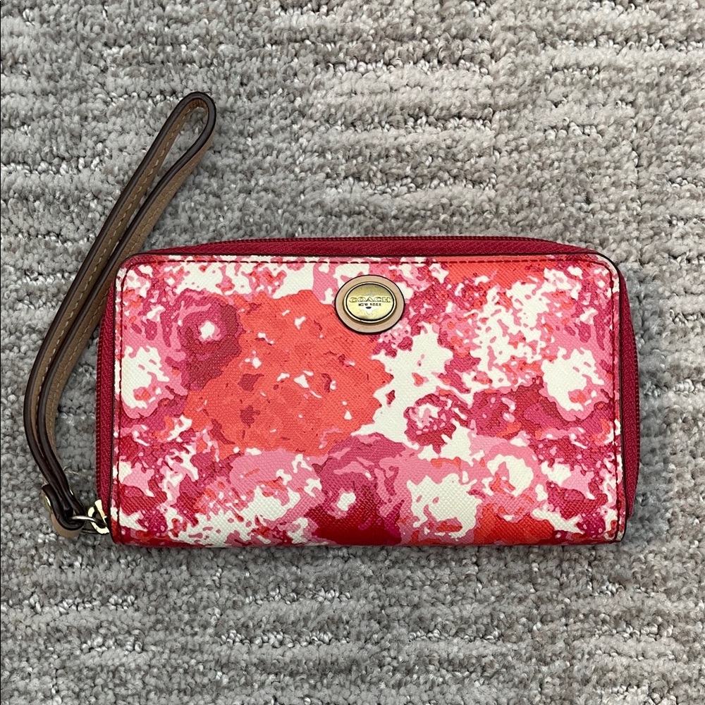 Coach Floral Women's Wristlet